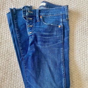 Madewell High-Rise Button-Up Skinny Jeans